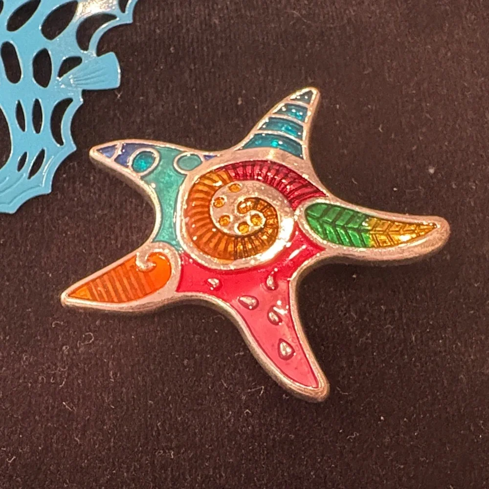 Colorful Sea Life Aquarium Decor Set